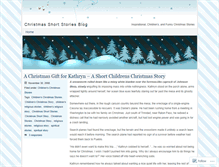 Tablet Screenshot of christmasshortstories.wordpress.com