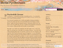 Tablet Screenshot of mentalpyrotechnics.wordpress.com