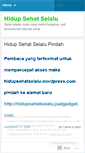 Mobile Screenshot of hidupsehatselalu.wordpress.com