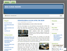 Tablet Screenshot of beacukaikediri.wordpress.com