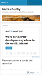 Mobile Screenshot of barrachunky.wordpress.com