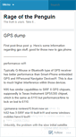Mobile Screenshot of penguinrage.wordpress.com