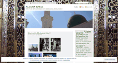 Desktop Screenshot of hakeemulummat.wordpress.com
