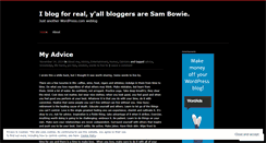 Desktop Screenshot of leblogjames.wordpress.com