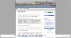 Desktop Screenshot of logistical.wordpress.com