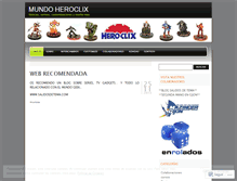 Tablet Screenshot of heroclix1.wordpress.com