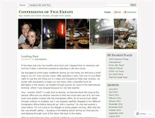 Tablet Screenshot of confessionsoftwoexpats.wordpress.com