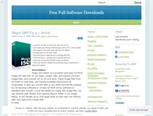 Tablet Screenshot of freefullsoftwaredownloads.wordpress.com