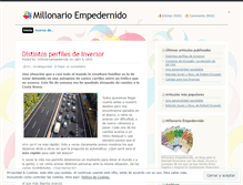 Tablet Screenshot of millonarioempedernido.wordpress.com