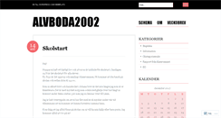 Desktop Screenshot of alvboda2002.wordpress.com