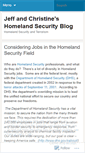 Mobile Screenshot of homelandsecurityeducation.wordpress.com