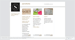 Desktop Screenshot of joannefranks.wordpress.com
