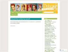 Tablet Screenshot of deborahkerr.wordpress.com