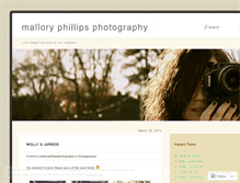 Tablet Screenshot of malloryphillipsphotography.wordpress.com