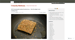 Desktop Screenshot of crunchybottoms.wordpress.com
