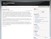 Tablet Screenshot of ccbodytransformation.wordpress.com