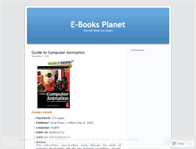 Tablet Screenshot of ebooksplanet.wordpress.com