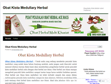 Tablet Screenshot of obatkistamedullaryherbalblog.wordpress.com