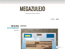 Tablet Screenshot of megazulejo.wordpress.com