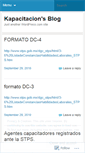 Mobile Screenshot of kapacitacion.wordpress.com
