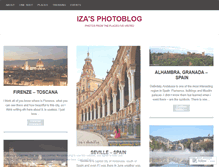 Tablet Screenshot of izadabrowska.wordpress.com