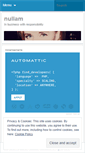 Mobile Screenshot of nullam.wordpress.com