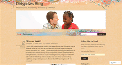 Desktop Screenshot of d1rtypaws.wordpress.com