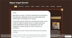 Desktop Screenshot of miguelangelmontali.wordpress.com