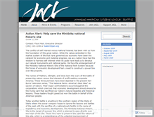 Tablet Screenshot of jaclseattle.wordpress.com