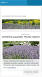 Mobile Screenshot of mylavendergarden.wordpress.com