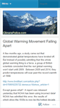 Mobile Screenshot of climatepolice.wordpress.com
