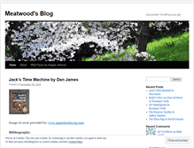 Tablet Screenshot of meatwood.wordpress.com