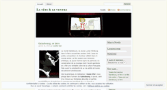 Desktop Screenshot of lateteetleventre.wordpress.com