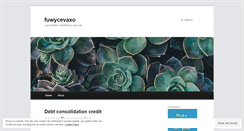 Desktop Screenshot of fuwycevaxo.wordpress.com