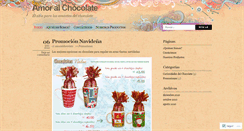 Desktop Screenshot of amoralchocolate.wordpress.com