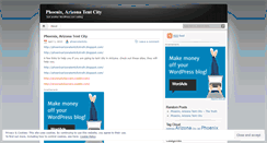 Desktop Screenshot of phoenixarizonatentcity.wordpress.com