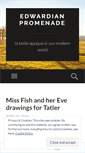 Mobile Screenshot of edwardianpromenade.wordpress.com