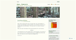 Desktop Screenshot of ahhserenity.wordpress.com