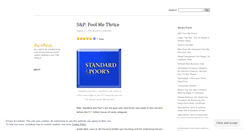 Desktop Screenshot of factfool.wordpress.com