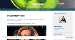 Desktop Screenshot of intravolve.wordpress.com