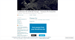 Desktop Screenshot of iepg2010europe.wordpress.com