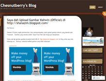 Tablet Screenshot of chesnutberry.wordpress.com