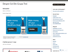 Tablet Screenshot of despreceidingrupatrei.wordpress.com