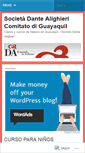 Mobile Screenshot of danteguayaquil.wordpress.com