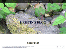 Tablet Screenshot of kristinllee.wordpress.com