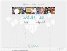 Tablet Screenshot of carolinecameron.wordpress.com