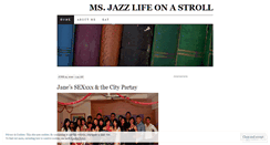 Desktop Screenshot of msjazz.wordpress.com