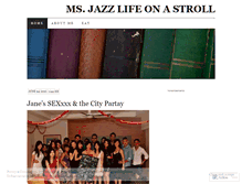 Tablet Screenshot of msjazz.wordpress.com