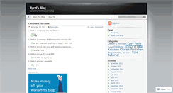 Desktop Screenshot of byrzl.wordpress.com
