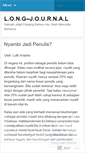 Mobile Screenshot of longjournal.wordpress.com